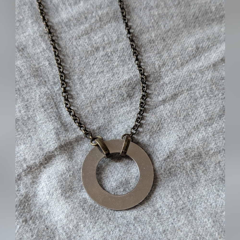 ☃️☃️ Denim Diva adjustable length necklace